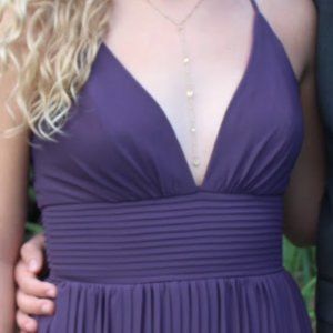 Lulu's Purple Maxi Dress
